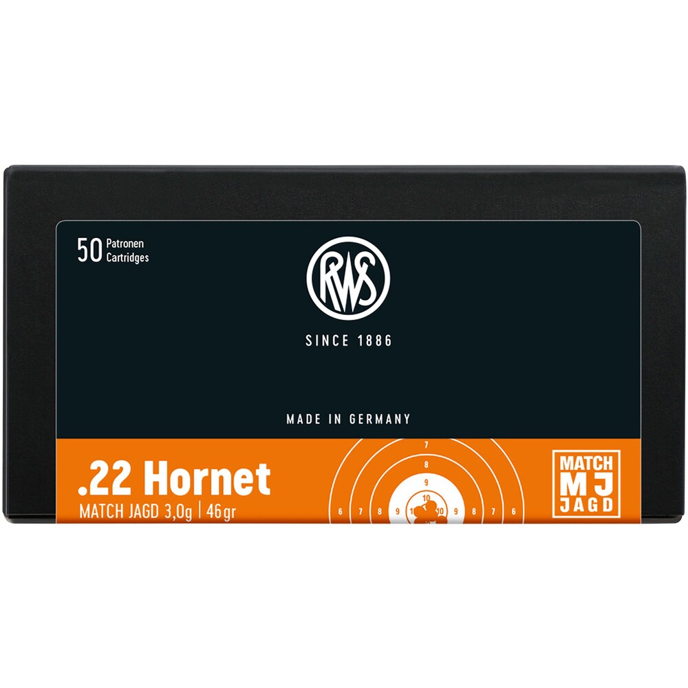 .22 Hornet, Match Jagd (3gr)
