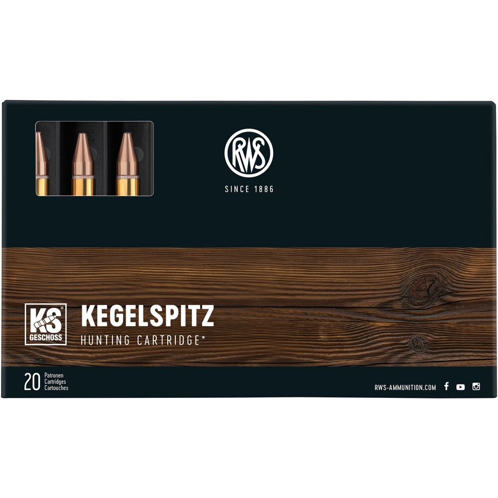 7x65 R, Pointe conique (10,5gr)