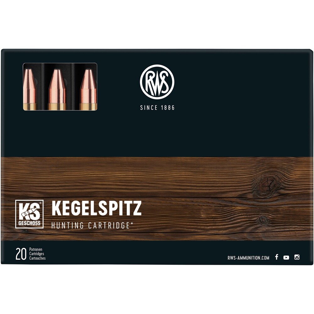 9,3x74 R, Pointe conique (16gr)