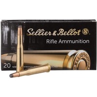 6,5x52 R SP demi-blindée 7,6gr, Sellier & Bellot