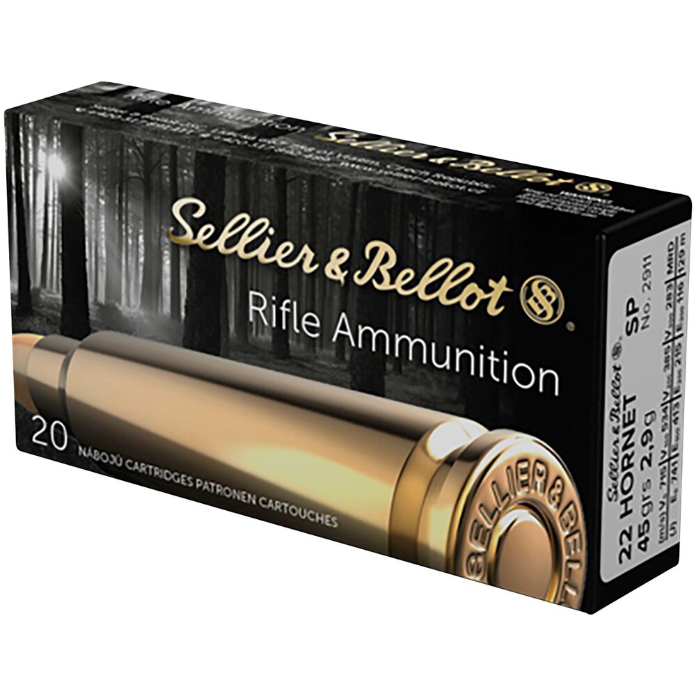 .22 Hornet, Demi-blindée (2,9gr)