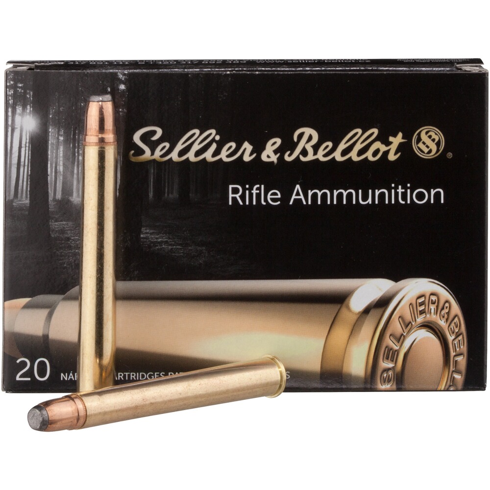 9,3x72 R, Demi-blindée (12,5gr), Sellier & Bellot