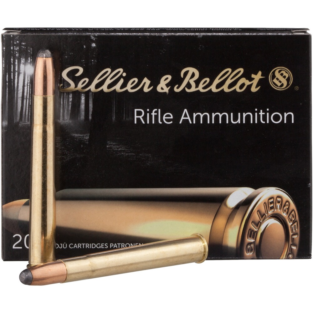 9,3x74 R, Demi-blindée (18,5gr), Sellier & Bellot