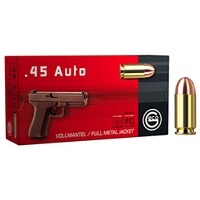 Cartouche .45 ACP, blindée, Geco
