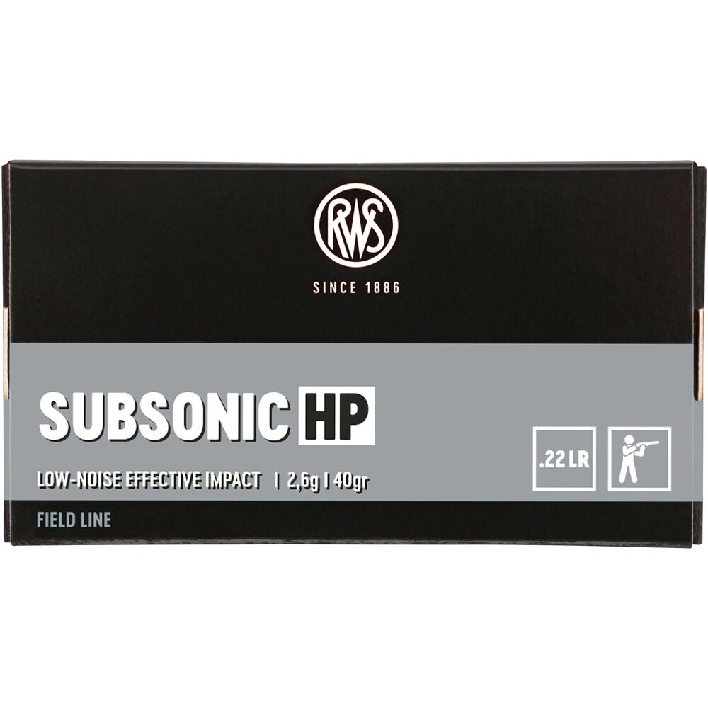 .22 Long Rifle, Subsonique - HP