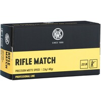 .22 Long Rifle, Rifle Match, RWS