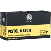 .22 Long Rifle, Pistol Match, RWS