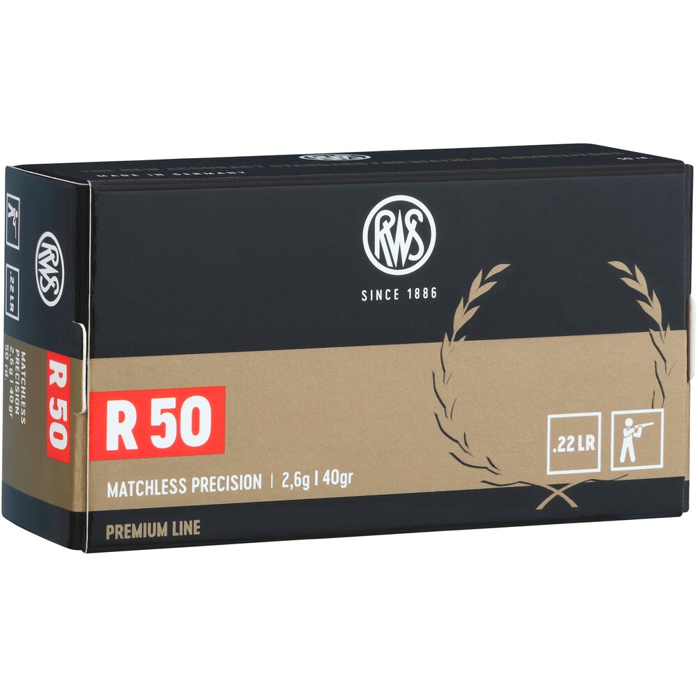 .22 Long Rifle, R 50
