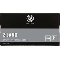 .22 lr Z lang, RWS