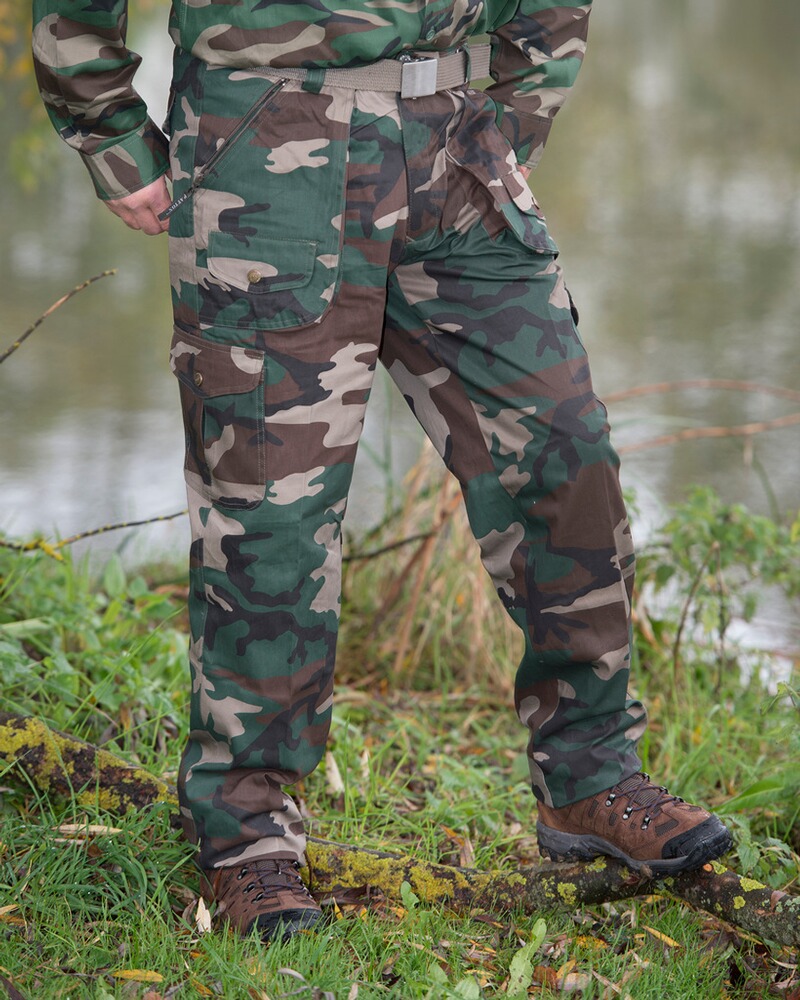 Pantalon de chasse camouflage hiver