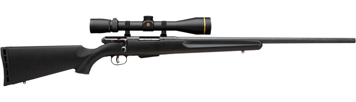 Pack carabine 25 Walking Varminter avec lunette Leupold 3,5-10X40 et montage QRW, Savage Arms