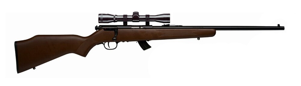 Pack carabine Savage Stevens 300 avec lunette Simmons 4x32 et modérateur de son SONIC S