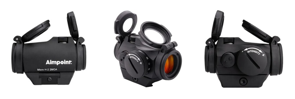Kit Lupo Black 56cm BE.S.T. M14x1 + Aimpoint Micro H2 2Mo, Benelli