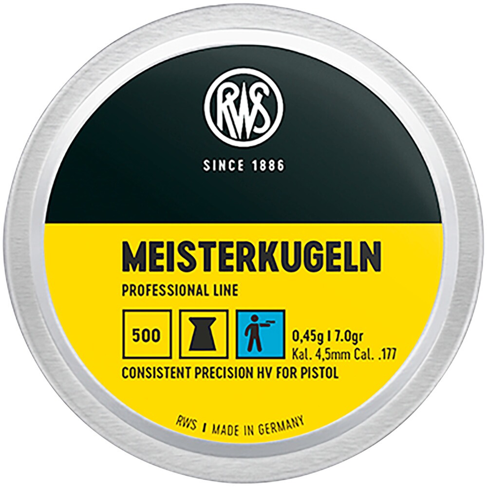 .4,50mm, Diabolos Pistolet Competition Lisse