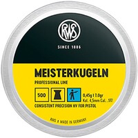 .4,50mm, Diabolos Pistolet Competition Lisse, RWS