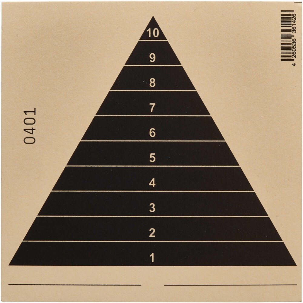 Cible pyramide