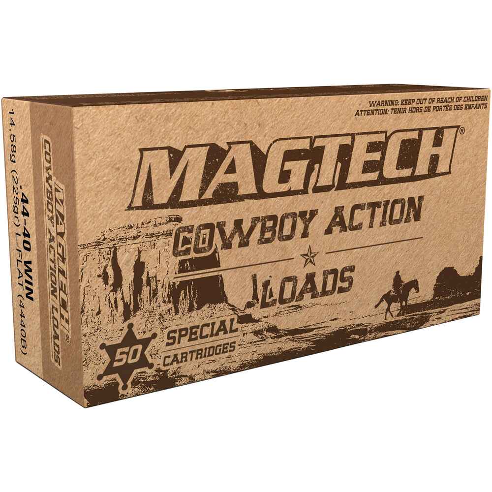 Magtech .44-40 Win., LFN (14,6gr) (Calibre .44-40 Win.) - Cartouches pour  arme de poing - Munitions - Munitions & Rechargement - boutique en ligne 