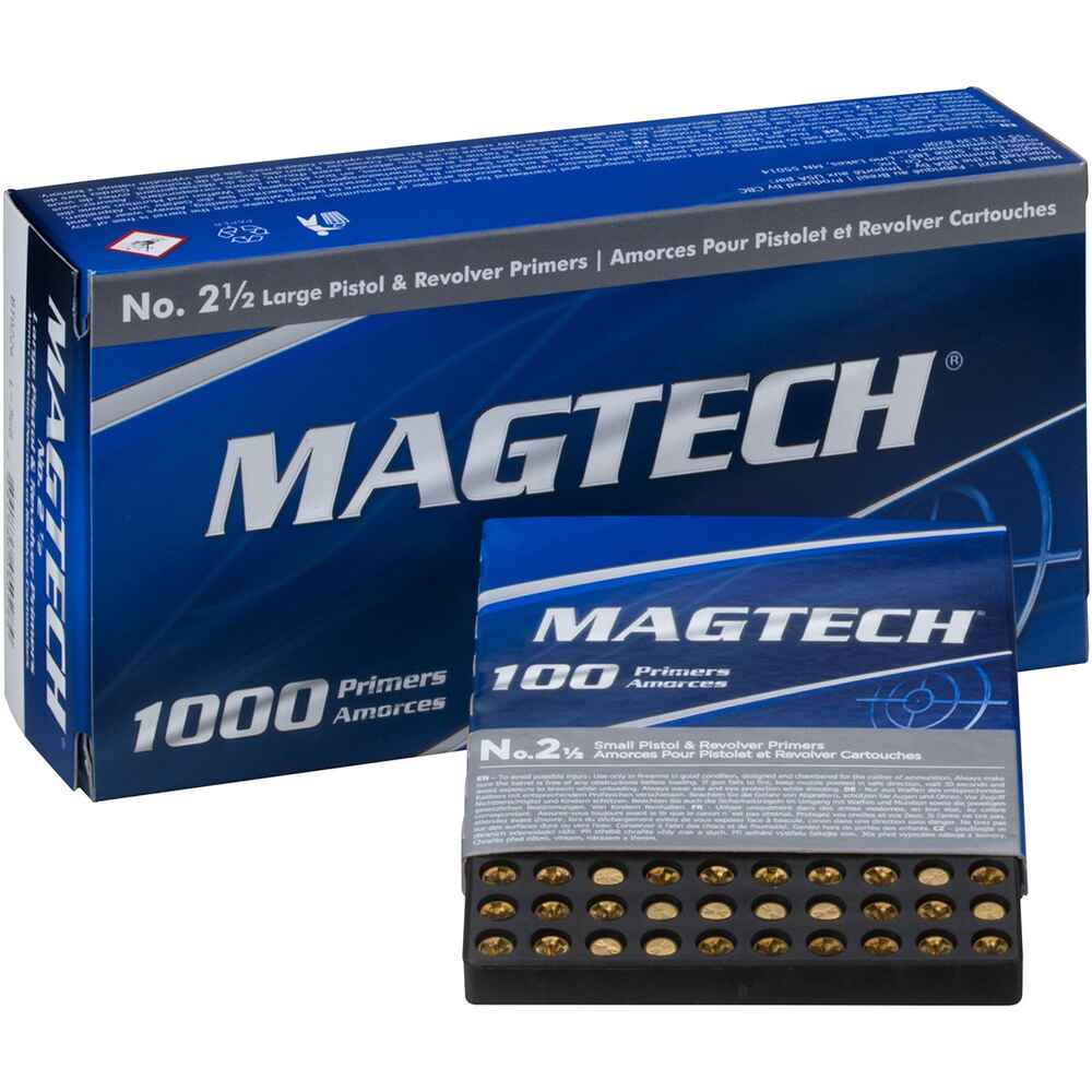 Magtech Amorces Large Pistol et Revolver 2½ - Amorces - Rechargement -  Munitions & Rechargement - boutique en ligne 