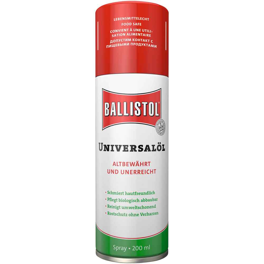 BALLISTOL Spray d'huile pour arme 200ml (200 ml) - Entretien des