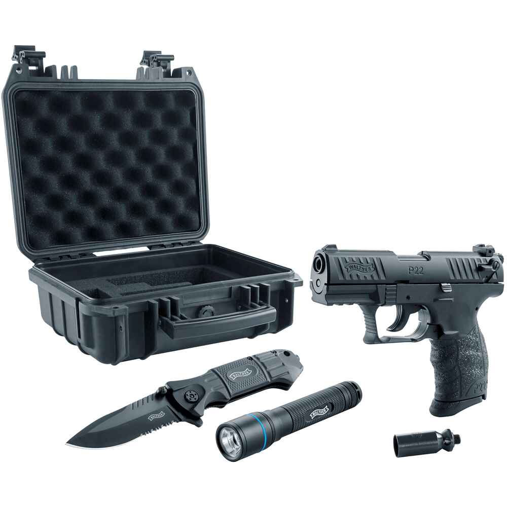 Walther Pack défense pistolet P22Q Bronzé cal. .9mm P.A. (Calibre 9mm PAK)  - Armes à blanc & signalisation - Armes de loisir - Armes - boutique en  ligne 