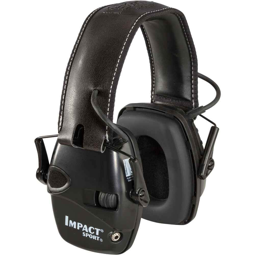 Howard Leight Casque anti-bruit électronique Impact Sport (Noir) - Casques  anti-bruits et bouchons - Accessoires pour le tir - Equipements - boutique  en ligne 
