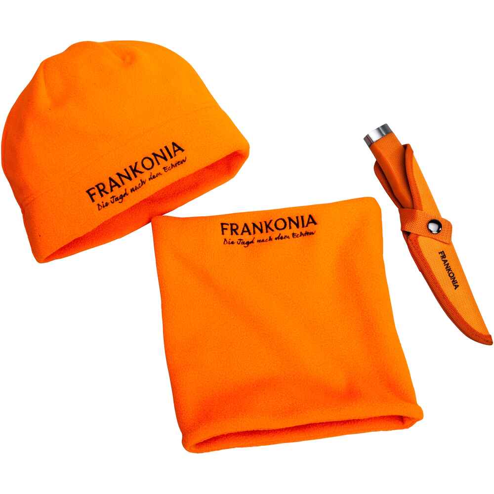 Frankonia Set de battue: Couteau, bonnet et écharpe polaire - Chapeaux,  casquettes & bonnets - Vêtements de chasse homme - Textile - boutique en  ligne 