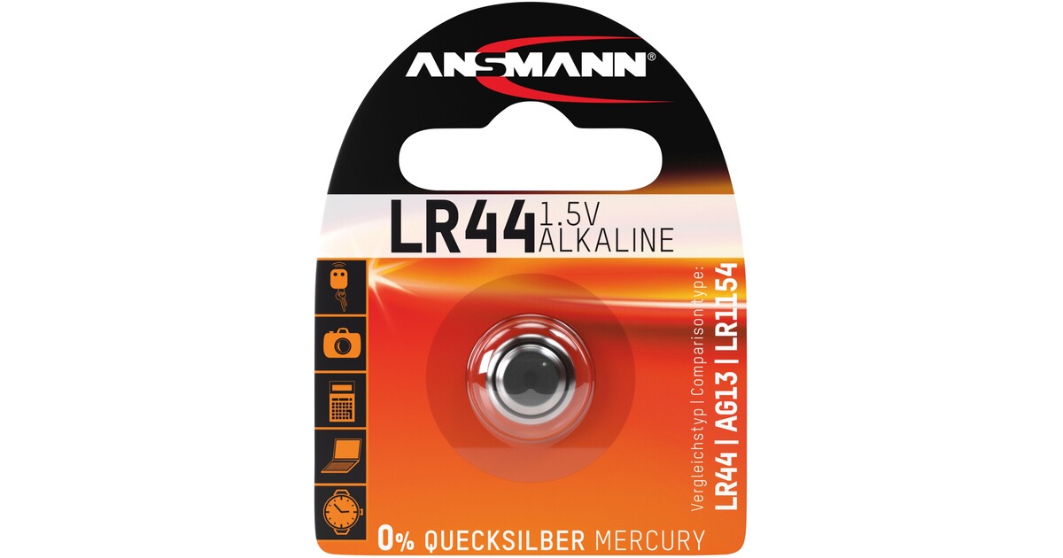 Ansmann Pile bouton LR44 - Accessoires pour lampes - Lampes - Equipements -  boutique en ligne 