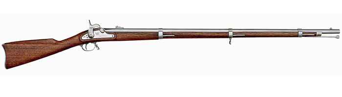 Fusil à poudre noire Springfield 1861 US Percussion Rifle, Davide Pedersoli