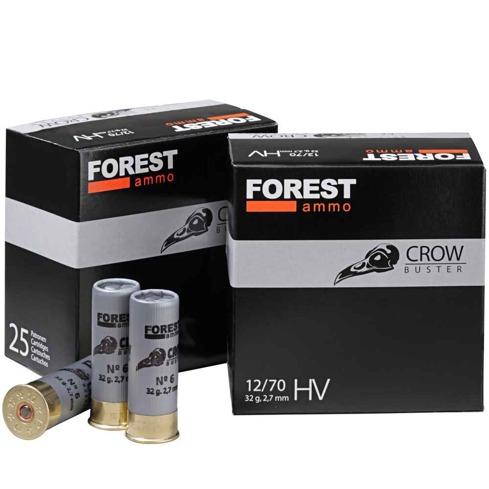 12/70, Forest Crowbuster 32g. HV 2,7mm, Forest Ammo