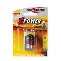Pile X-Power 9-Volt-Block Alkaline, Ansmann