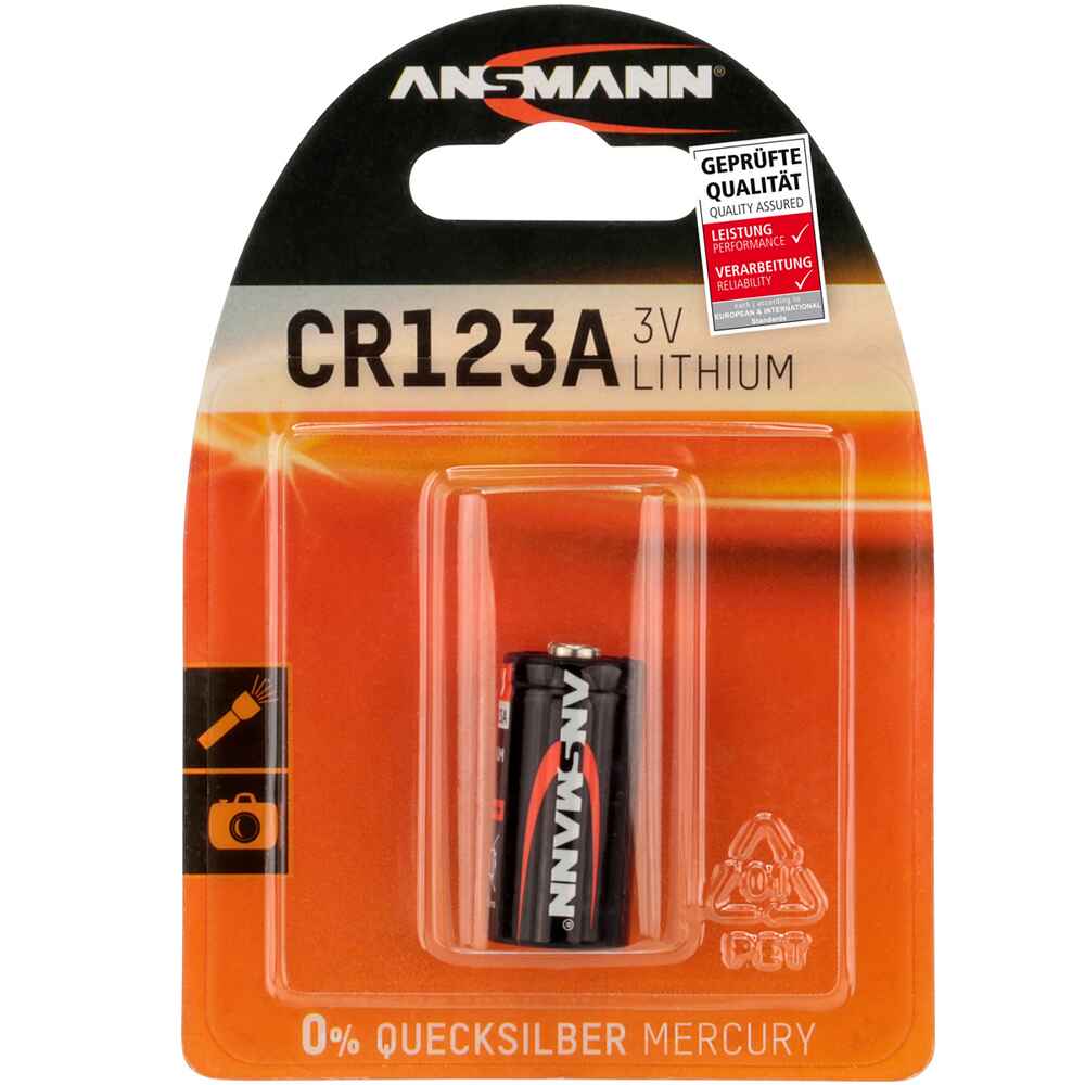 Pile Ansmann Lithium CR123A