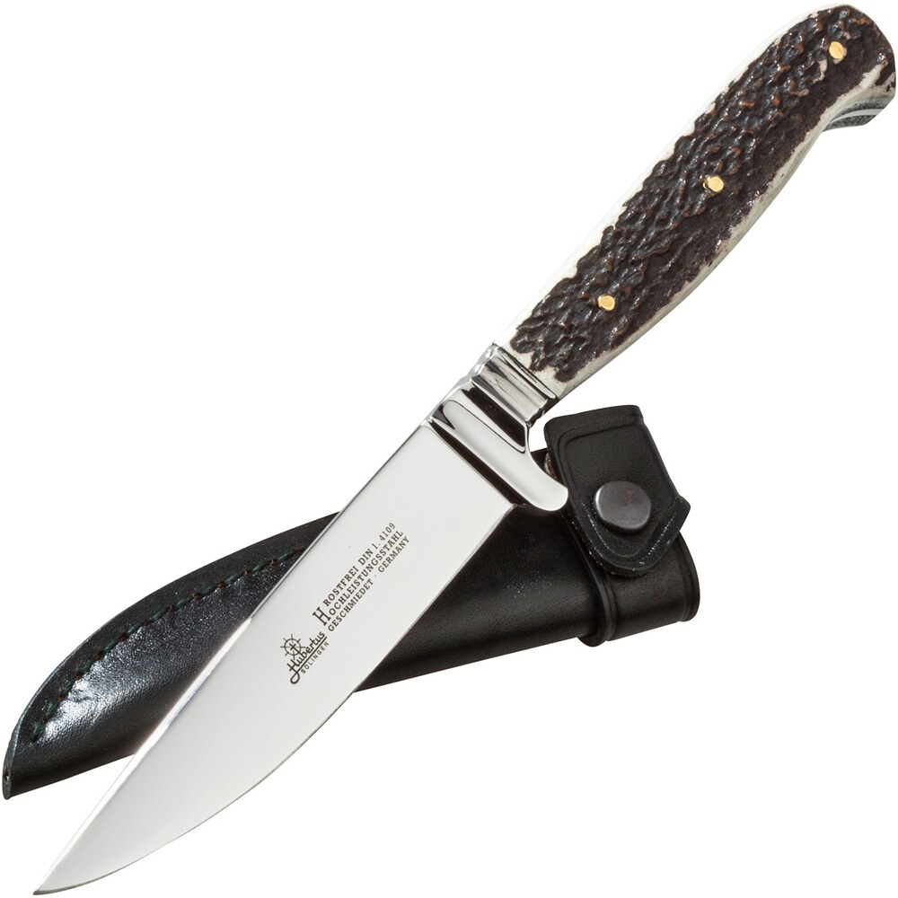 Hubertus Solingen  Couteau  Nicker semi int gral Hubertus  Hubertus Solingen  Couteau  Nicker semi int gral Hubertus