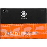 Cartouches 8x57 IS Cineshot 12,1g/187grs., RWS