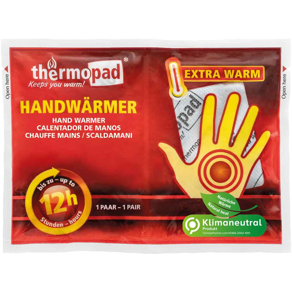 Thermopad Chaufferette main Extra Warm (10 paires) - Pour la