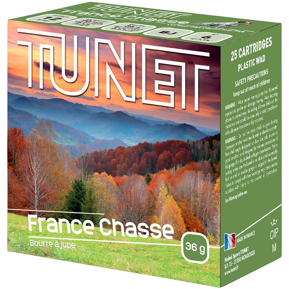 12/70 France Chasse 3,25mm 36g, Tunet