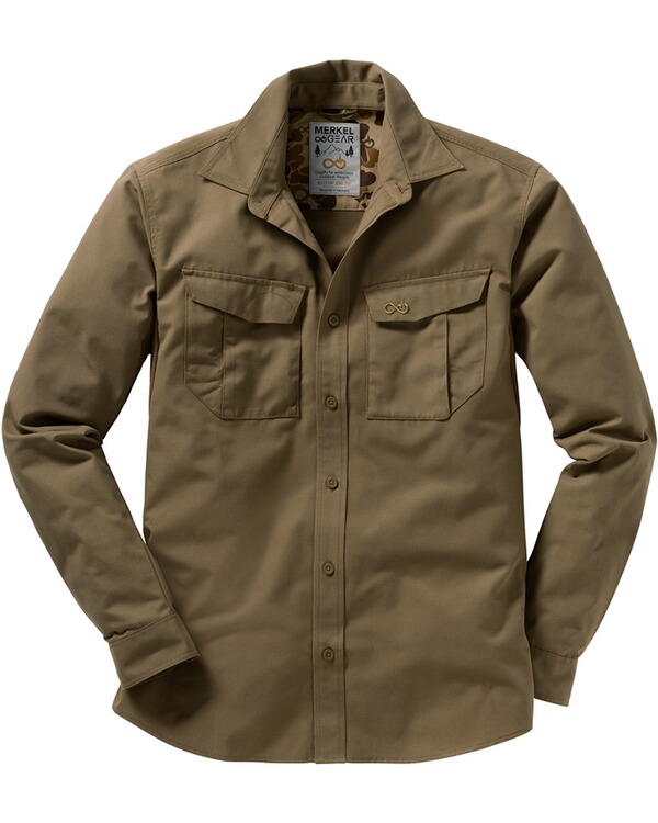 Merkel Gear Chemise de chasse Hunting (Olive) - Chemises ...