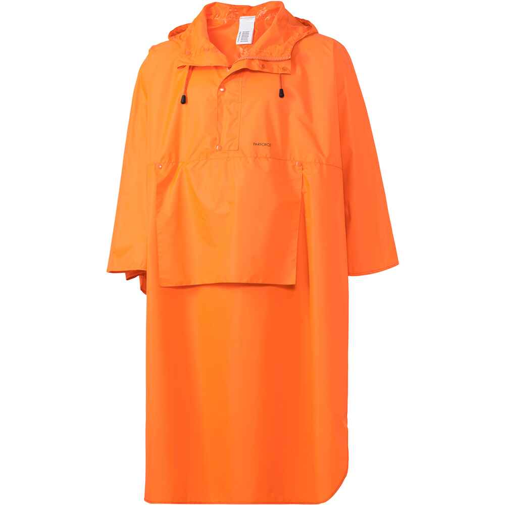 Poncho de pluie orange