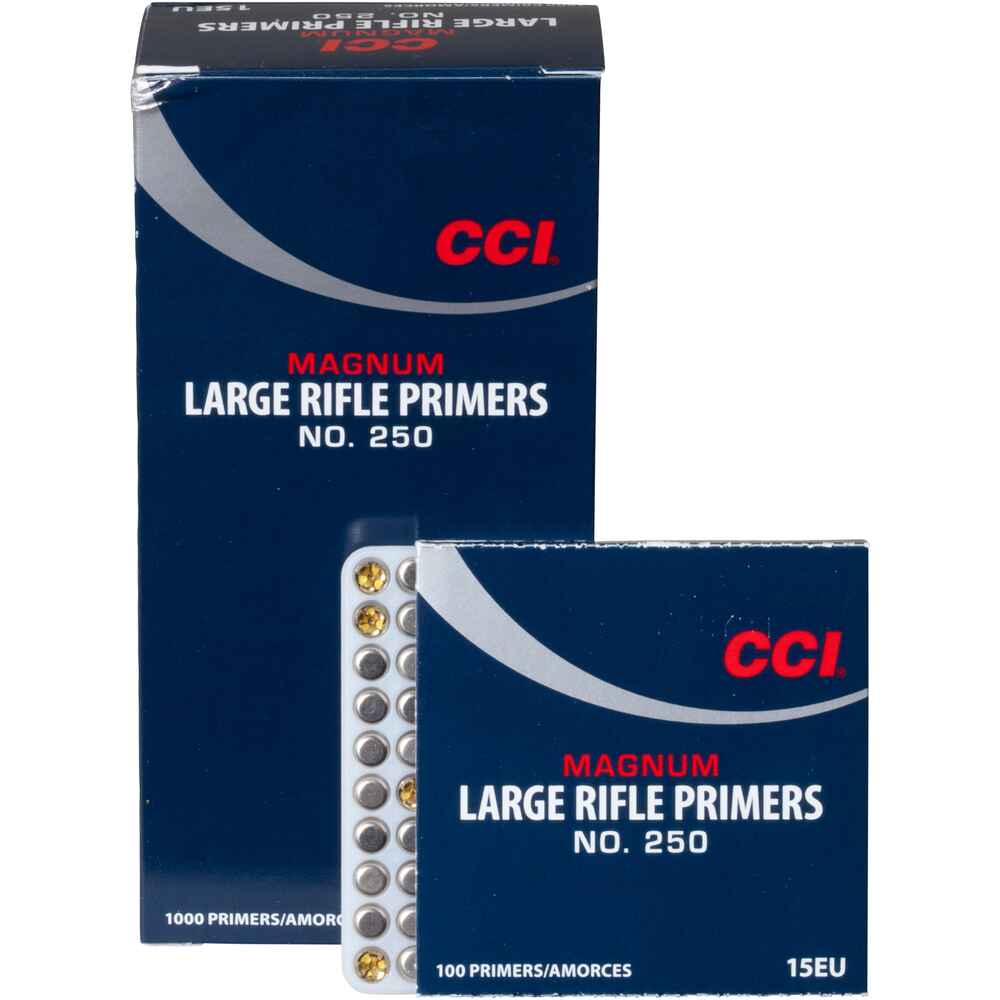 CCI Large Rifle Magnum Primers.