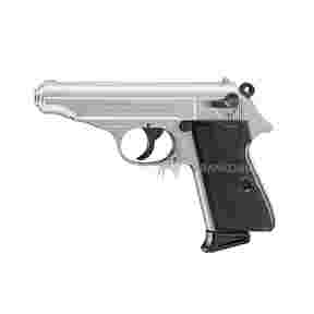 Pistolet à blanc PP version nickelée, Walther
