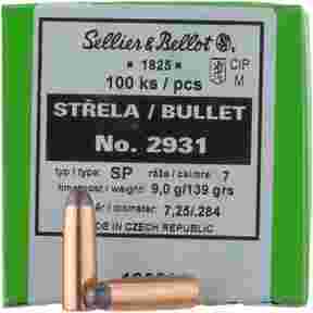 .284 (7mm), 139grs. Tlm Rd, Sellier & Bellot