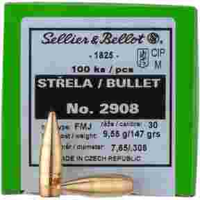 .308 (7,62mm), 147grs. Vlm BT, Sellier & Bellot