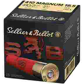 .410/76, plastique chasse Magnum (19,5gr-3,2mm), Sellier & Bellot