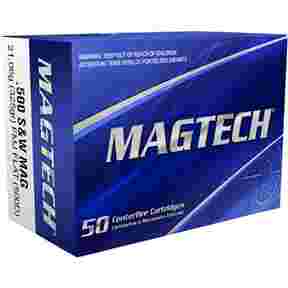 .500 S&W Mag., FMJ (21,1gr), Magtech