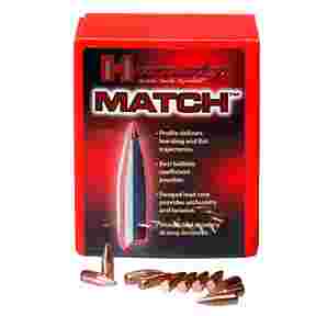 Projectiles .308 BTHP Match 168grs., Hornady