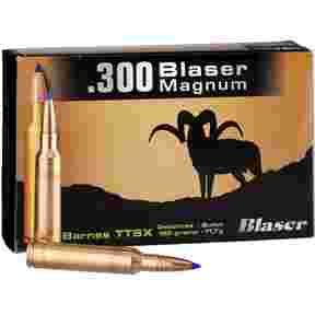 Cartouche .300 Blaser Magnum TTSX 11,7g/180grs., Blaser