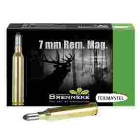 7mm Rem Mag. Basic Teilmantel 9,4g/145grs., Brenneke