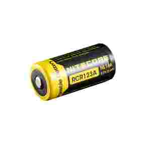 Batterie rechargeable RCR123A NL166 16340 (CR123A) 650 mAh, Nitecore