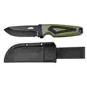 Couteau Bushcraft Vert-Noir