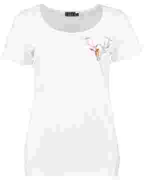 T-shirt stretch avec cerf, Luis Steindl