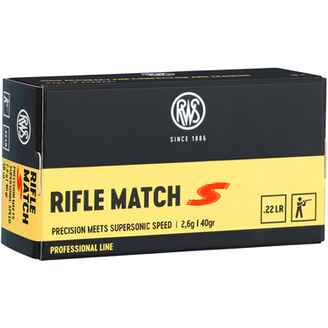 .22 lr. Rifle Match S Sport, RWS